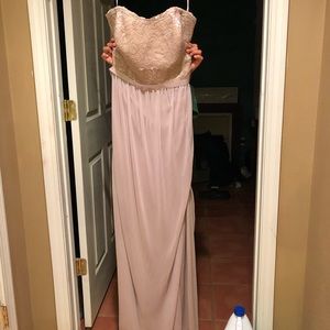 PROM DRESS (only worn once)